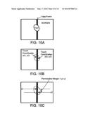 METHODS AND SYSTEMS FOR CONNECTING MULTIPLE DEVICES TO FORM A COMBINED     VIRTUAL TOUCH SCREEN diagram and image