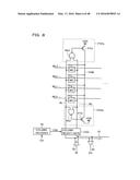 SEMICONDUCTOR MEMORY DEVICE THAT CAN STABLY PERFORM WRITING AND READING     WITHOUT INCREASING CURRENT CONSUMPTION EVEN WITH A LOW POWER SUPPLY     VOLTAGE diagram and image