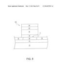 RESISTANCE VARIABLE MEMORY DEVICE WITH NANOPARTICLE ELECTRODE AND METHOD     OF FABRICATION diagram and image