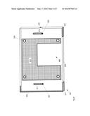 MULTI-ANTENNA SYSTEM FOR MOBILE HANDSETS WITH A PREDOMINANTLY METAL BACK     SIDE diagram and image