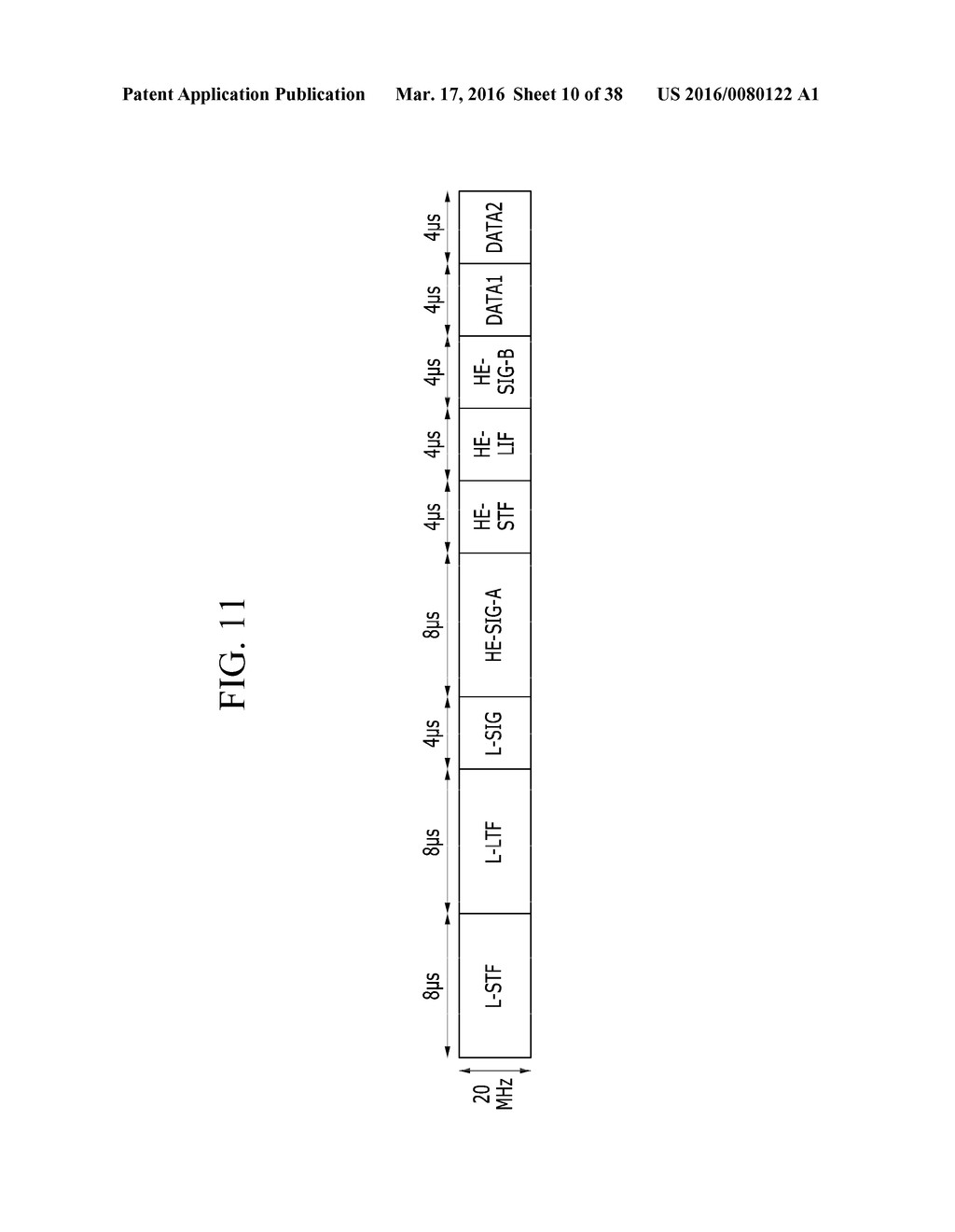 FRAME TRANSMITTING METHOD AND FRAME RECEIVING METHOD - diagram, schematic, and image 11
