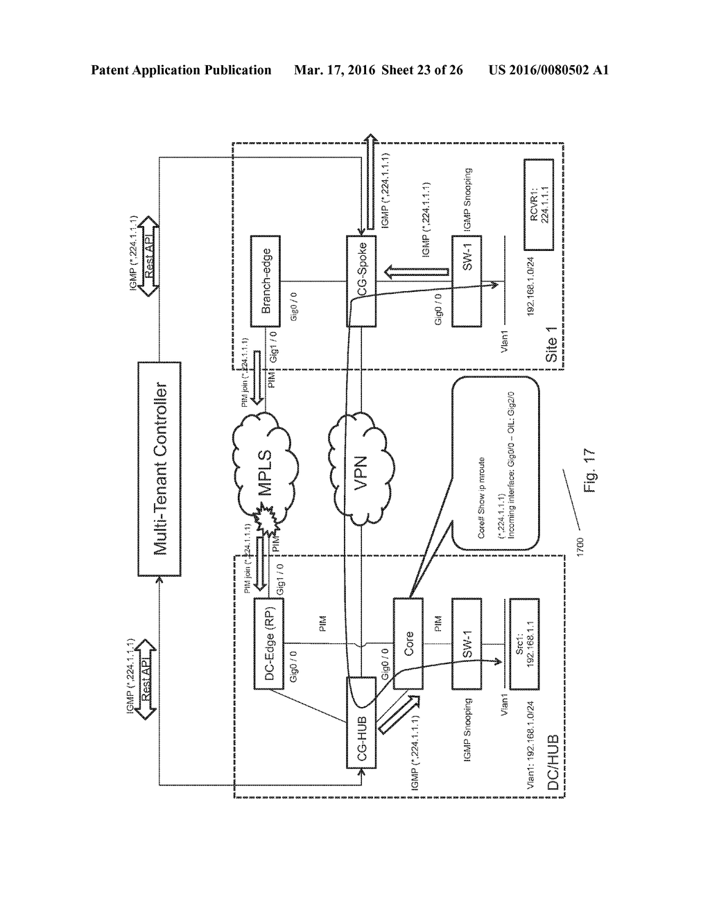 METHODS AND SYSTEMS FOR CONTROLLER-BASED SECURE SESSION KEY EXCHANGE OVER     UNSECURED NETWORK PATHS - diagram, schematic, and image 24