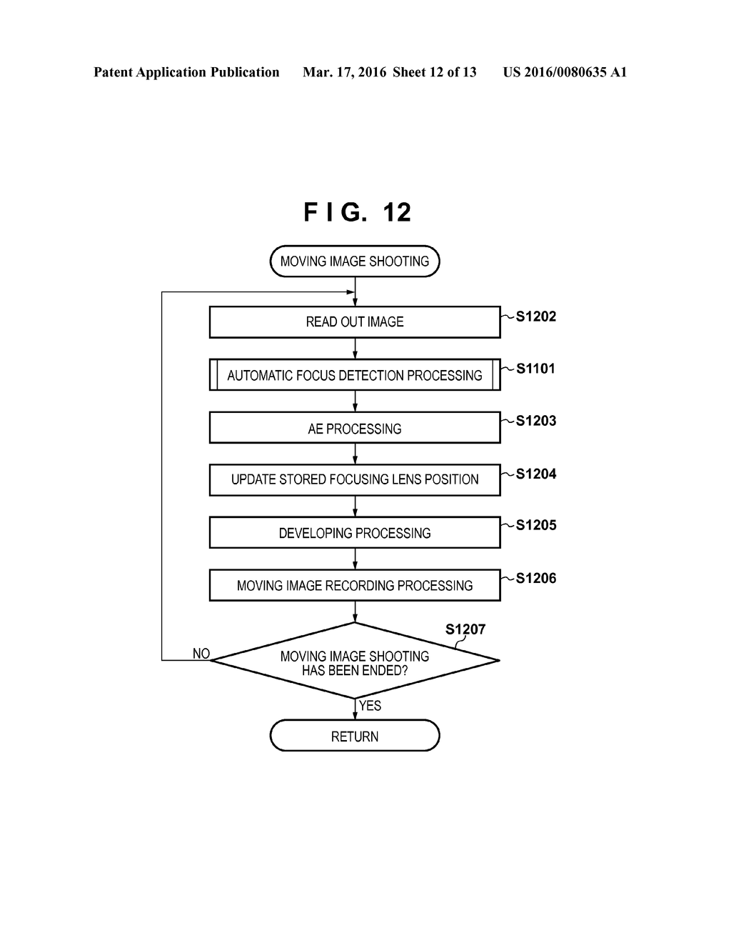 IMAGE CAPTURE APPARATUS AND METHOD FOR CONTROLLING THE SAME - diagram, schematic, and image 13