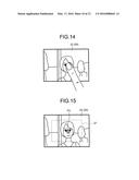 IMAGING DEVICE, DISPLAY DEVICE, CONTROL METHOD, AND METHOD FOR CONTROLLING     AREA CHANGE diagram and image