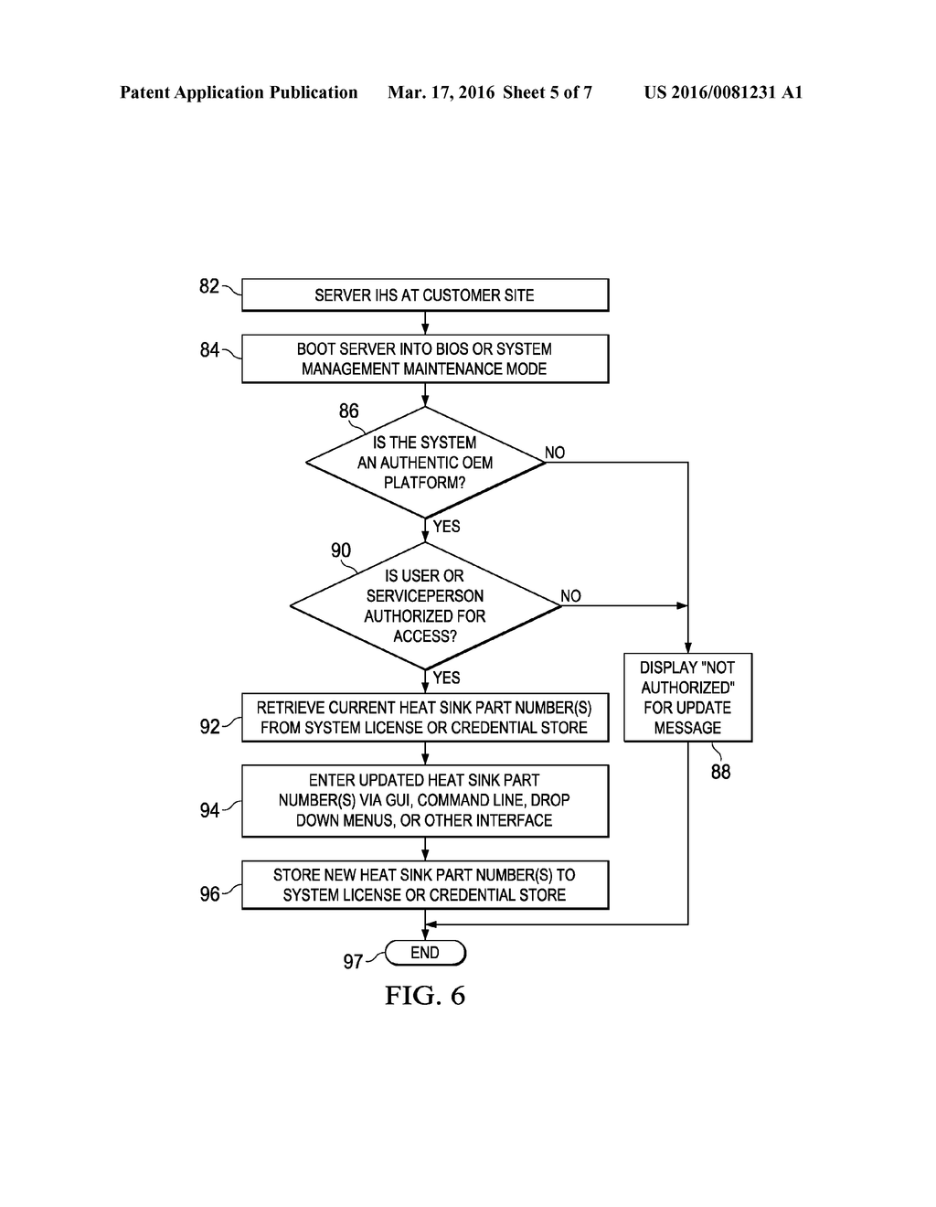 Information Handling System Heat Sink Compatibility Management - diagram, schematic, and image 06