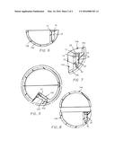 PET BALL TOY WITH INTERNALLY MOUNTED SQUEAKER AND METHOD OF CONSTRUCTION diagram and image