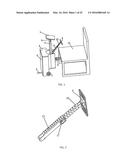 PORTABLE LUGGAGE SYSTEM FACILITATING USER REST diagram and image