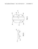 SURGICAL SAGITTAL SAW BLADE WITH FEATURES THAT FACILITATE DRIVING THE     BLADE IN A CROSSED LOOP PATTERN diagram and image