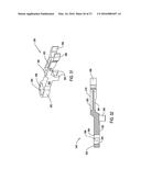 SURGICAL SAGITTAL SAW BLADE WITH FEATURES THAT FACILITATE DRIVING THE     BLADE IN A CROSSED LOOP PATTERN diagram and image