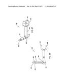 SURGICAL SAGITTAL SAW BLADE WITH FEATURES THAT FACILITATE DRIVING THE     BLADE IN A CROSSED LOOP PATTERN diagram and image