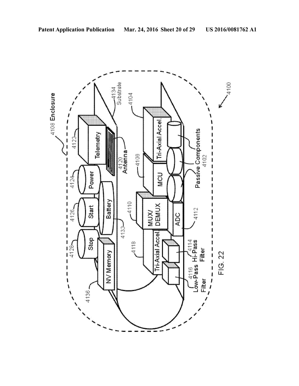 MUSCULAR-SKELETAL TRACKING SYSTEM AND METHOD - diagram, schematic, and image 21