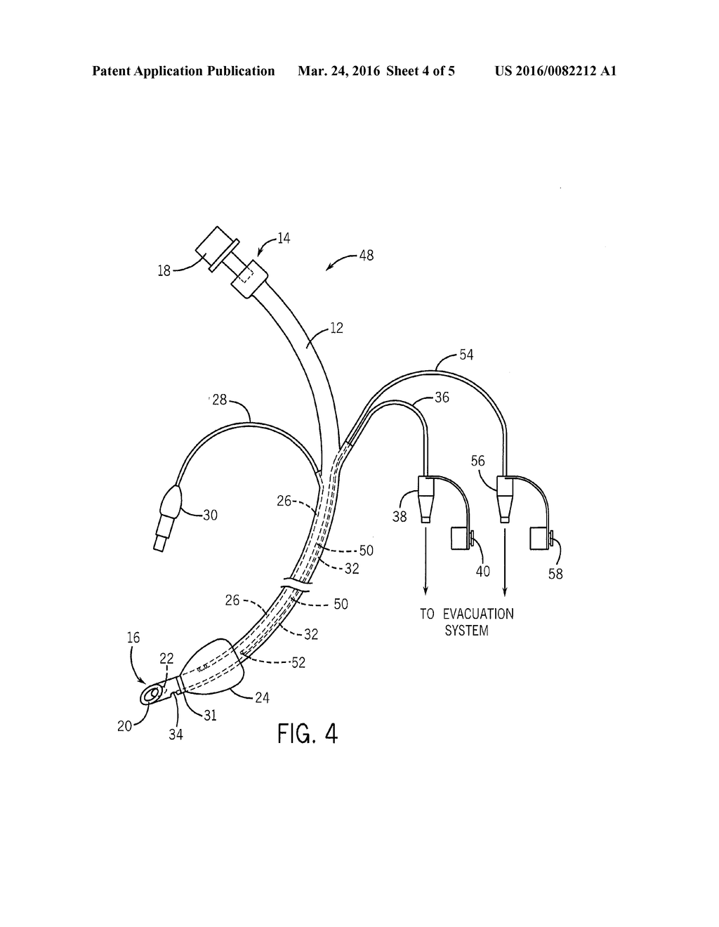 ENDOTRACHEAL TUBE WITH DEDICATED EVACUATION PORT - diagram, schematic, and image 05