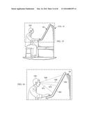 ELECTRONIC GAMING SYSTEM WITH OVERSIZED DISPLAY SCREEN diagram and image