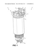 FILTER ELEMENT AND FILTER ASSEMBLY FOR SEPARATING FLUIDS diagram and image