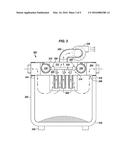 MODULAR CLEANER FOR AIRBORNE DUST WITH DETACHABLE BIN diagram and image