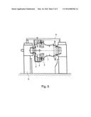 METHOD AND DEVICE FOR MACHINING THE BLADE TIPS OF A COMPRESSOR ROTOR OF A     GAS TURBINE diagram and image