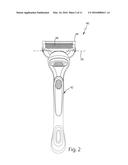 SHAVING RAZOR DEMONSTRATION APPARATUS AND METHOD diagram and image