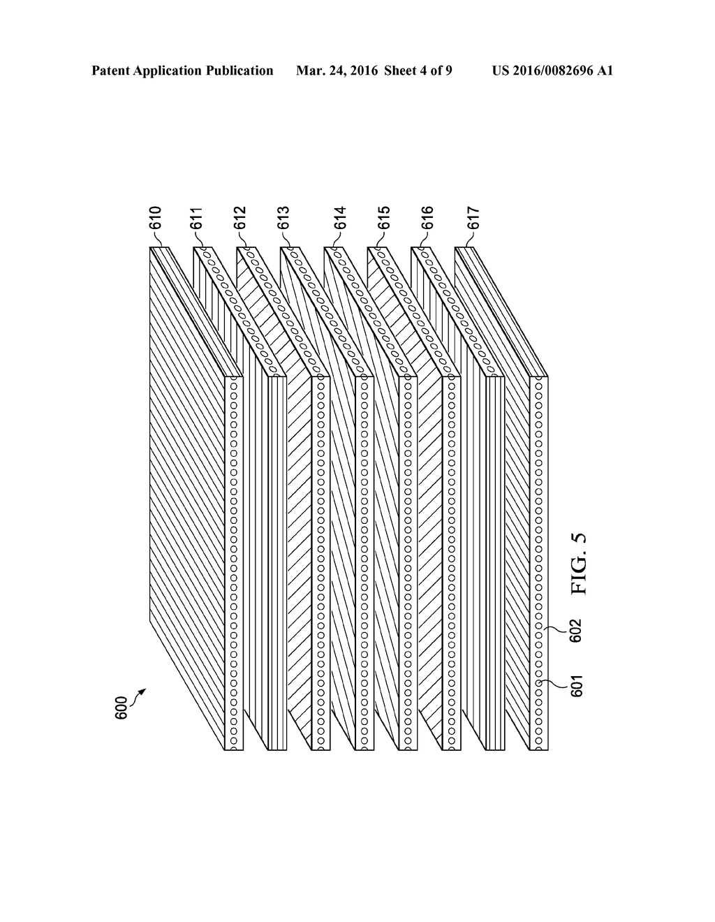 METHOD FOR LIMITING INTERLAMINAR FATIGUE IN COMPOSITE LAMINATE AND A     COMPONENT INCORPORATING THE SAME - diagram, schematic, and image 05