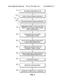 METHOD AND SYSTEM FOR COMPACTING COMPOSITE PART LAYUP UTILIZING A SINGLE     RELEASE FILM LAYER diagram and image