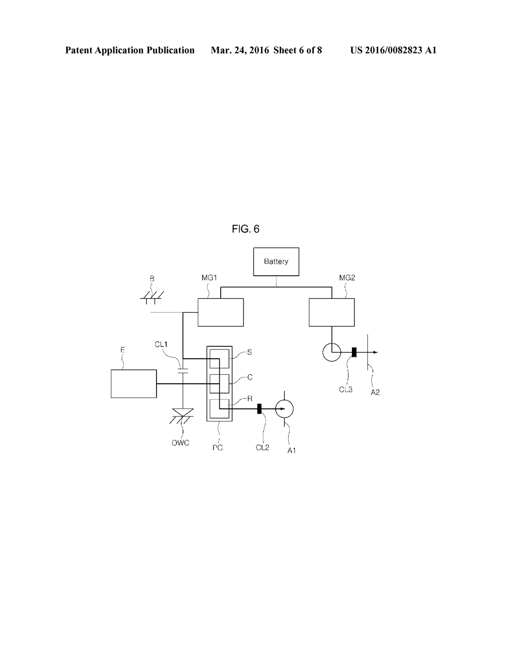 POWERTRAIN OF HYBRID VEHICLE - diagram, schematic, and image 07