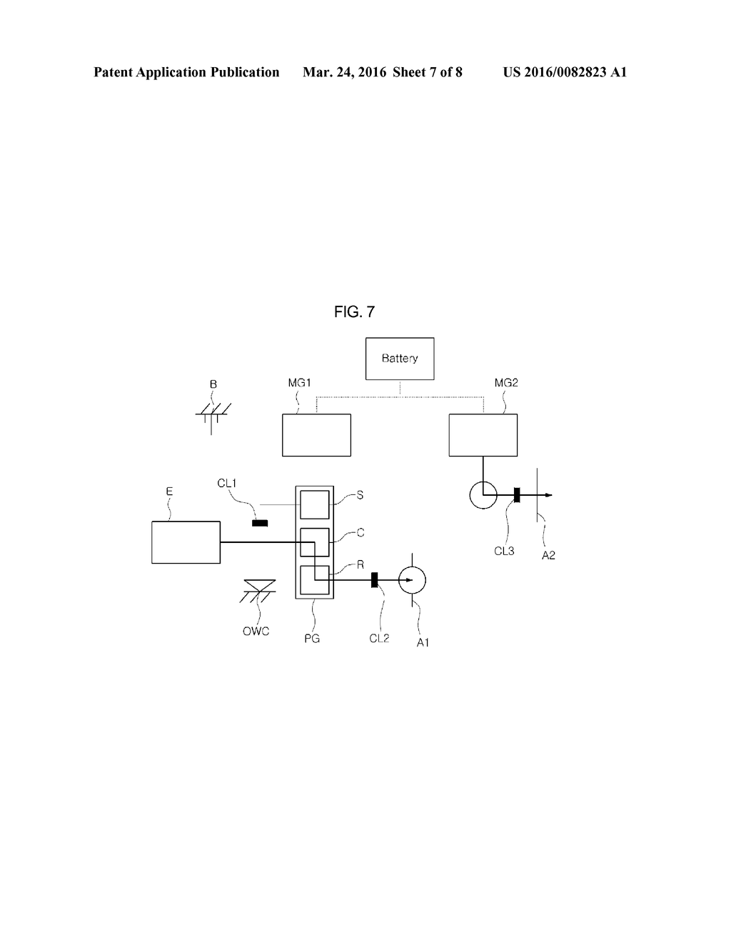 POWERTRAIN OF HYBRID VEHICLE - diagram, schematic, and image 08