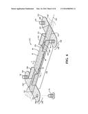 MOLDABLE NATURAL FIBER NONWOVEN WIRE HARNESS TROUGH AND METHOD OF     CONSTRUCTION THEREOF diagram and image