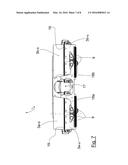 Arrangement of a Rear Axle Module on a Vehicle Body, and a Rear Axle     Module for Such an Arrangement and a Two-Axle, Two-Track Vehicle Which is     at Least Partially Driveable by Means of an Electric Motor and Has Such     an Arrangement diagram and image