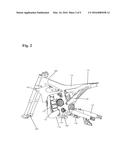 INTEGRATED CAST MOTORCYCLE CHASSIS AND MOTOR HOUSING diagram and image