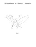 SINGLE BLADE PROPELLER WITH VARIABLE PITCH diagram and image