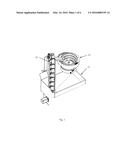 DEVICE FOR TRANSPORTATION, SEPARATION AND ORIENTATION OF CUVETTES diagram and image