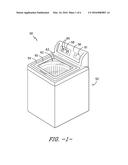 WASHING MACHINE APPLIANCES AND METHODS FOR ASSEMBLING CABINETS OF WASHING     MACHINE APPLIANCES diagram and image