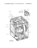 Top of an Appliance for Drying Laundry Providing Drying Air Recirculation     and Moisture Condensation diagram and image