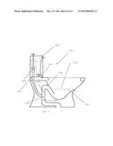 Flush toilet with build-in one-way valve system for use in unclogging     clogs and for efficient water-saving flush operations and related     methods. diagram and image