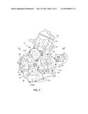 OIL SUPPLY STRUCTURE OF WATER-COOLED INTERNAL COMBUSTION ENGINE diagram and image