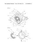 DOUBLE CROSS-CONNECTING GEAR DEVICE diagram and image