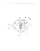 TRANSMISSION FOR A WHEELED VEHICLE WITH A WALKING DRIVER, AND WHEELED     VEHICLE EQUIPPED WITH SUCH A TRANSMISSION diagram and image