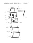 LED Projector Capable of Emitting Light in 180.degree. diagram and image