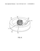 HEAT SINK HAVING HEAT DISSIPATING FIN AND LIGHTING DEVICE diagram and image