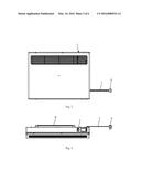 Convection Wall Heater with Power Cord Plug diagram and image