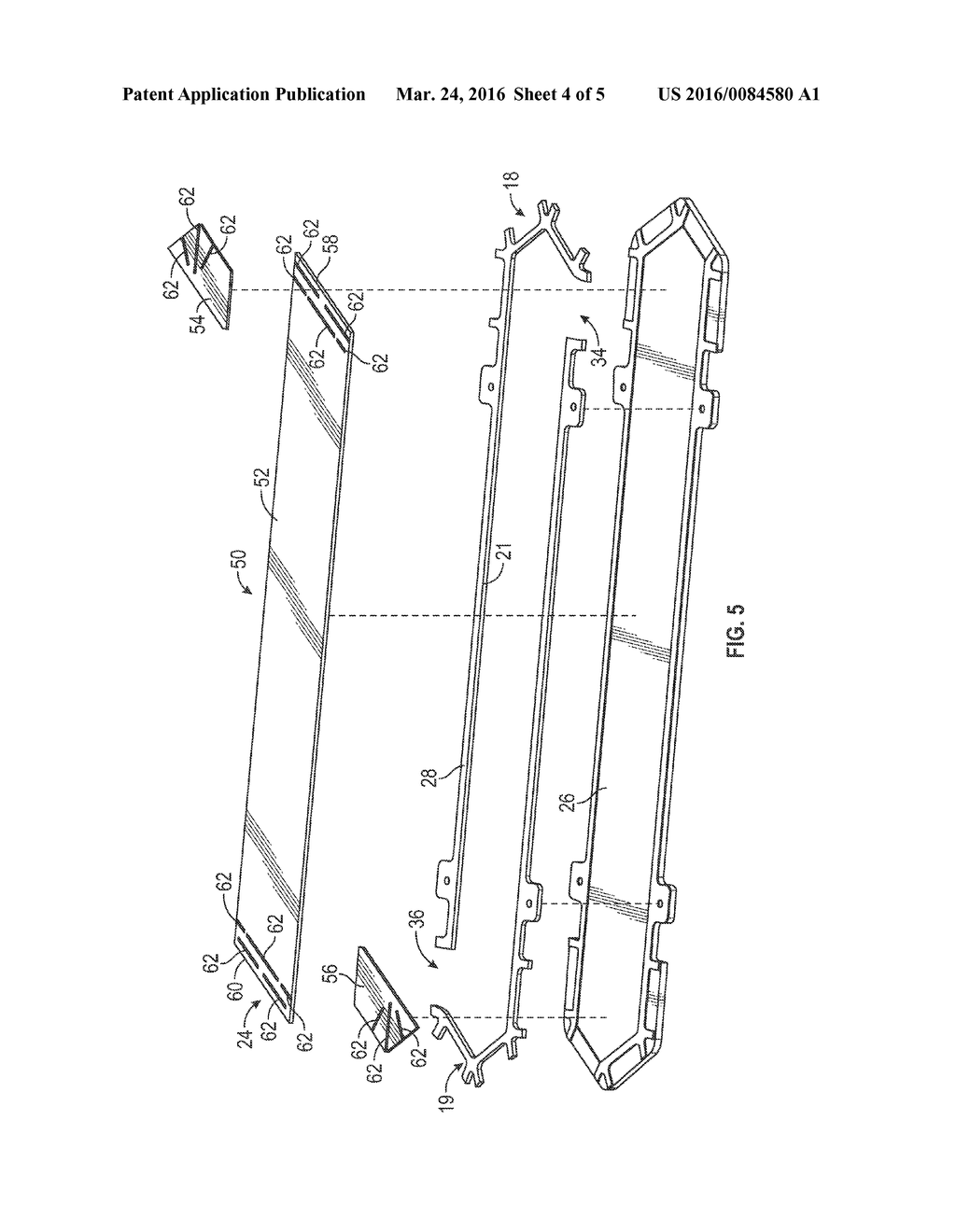 MULTI-LAYER HEAT EXCHANGER AND METHOD OF DISTRIBUTING FLOW WITHIN A FLUID     LAYER OF A MULTI-LAYER HEAT EXCHANGER - diagram, schematic, and image 05