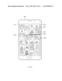 DEVICE FOR HANDLING TOUCH INPUT AND METHOD THEREOF diagram and image