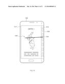 DEVICE FOR HANDLING TOUCH INPUT AND METHOD THEREOF diagram and image