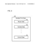 Recording Medium That Stores Printing Program for Instructing Image     Forming Apparatus of Print Job Based on Variable Print Data diagram and image