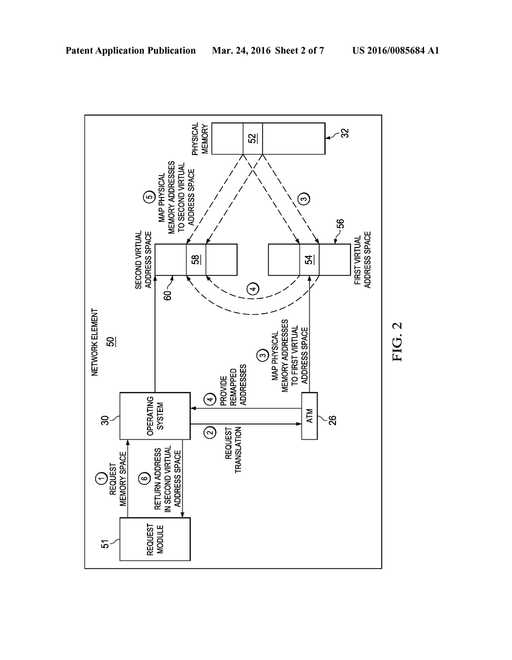MULTI-LEVEL PAGING AND ADDRESS TRANSLATION IN A NETWORK ENVIRONMENT - diagram, schematic, and image 03