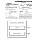 Safety Service System and Method Thereof diagram and image