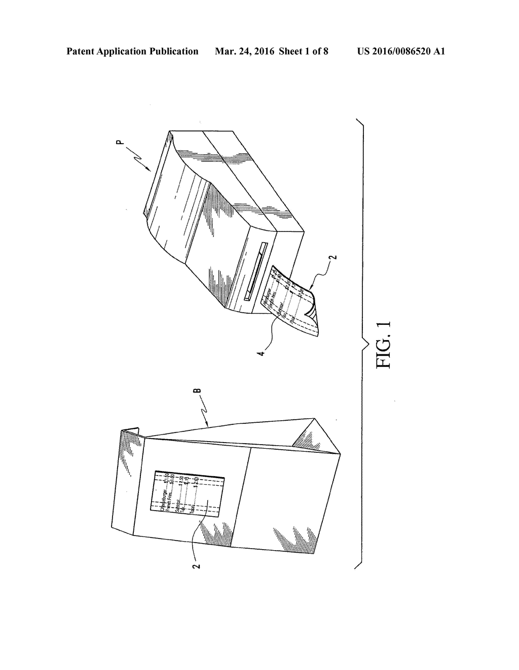 THERMALLY PRINTABLE ADHESIVE LABEL - diagram, schematic, and image 02