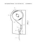 THERMALLY PRINTABLE ADHESIVE LABEL diagram and image