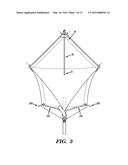 Portable Collapsible Fabric-Tensioned Sign Assembly diagram and image