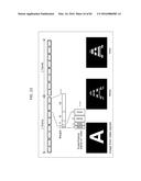 VIDEO DISPLAY METHOD USING VISIBLE LIGHT COMMUNICATION IMAGE INCLUDING     STRIPE PATTERNS HAVING DIFFERENT PITCHES diagram and image