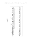 VIDEO DISPLAY METHOD USING VISIBLE LIGHT COMMUNICATION IMAGE INCLUDING     STRIPE PATTERNS HAVING DIFFERENT PITCHES diagram and image